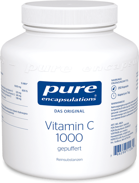 PURE ENCAPSULATIONS Vitamin C 1000 gepuff.Kps.